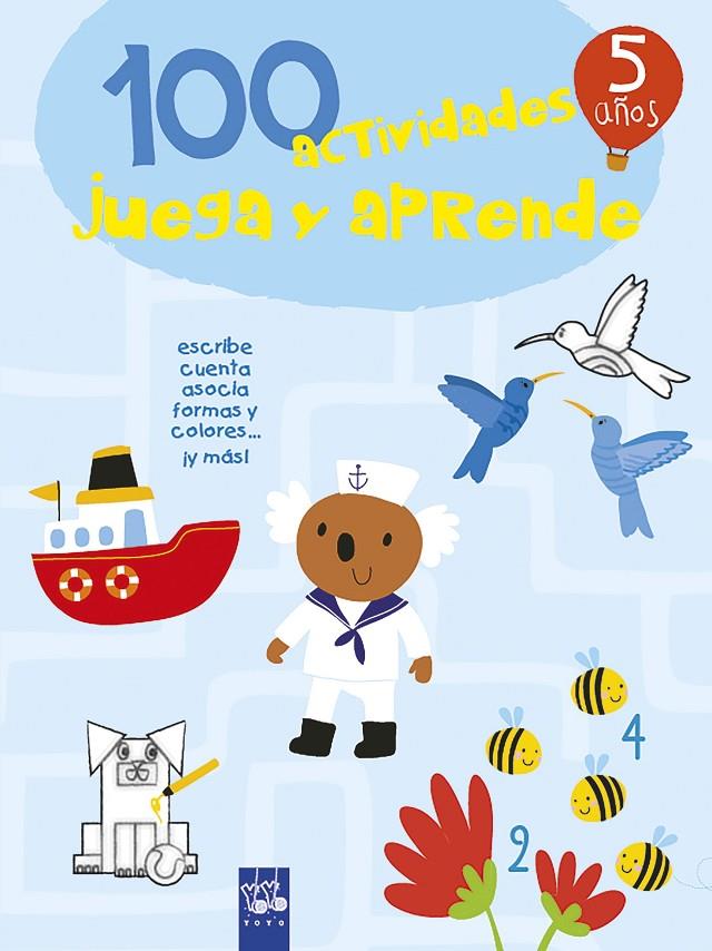 100 ACTIVIDADES JUEGA Y APRENDE 5 AÑOS | 9788408221425 | Galatea Llibres | Llibreria online de Reus, Tarragona | Comprar llibres en català i castellà online