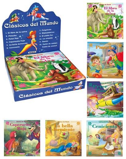 CLÁSICOS DEL MUNDO (12 TÍTULOS) | 9788467701197 | SUSAETA, EQUIPO | Galatea Llibres | Librería online de Reus, Tarragona | Comprar libros en catalán y castellano online