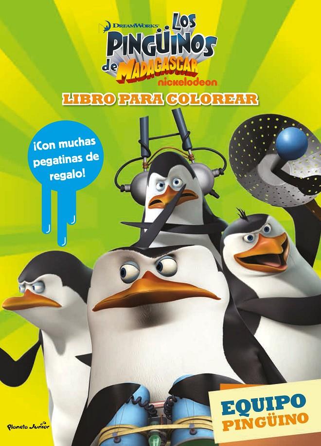 LOS PINGÜINOS DE MADAGASCAR. LIBRO PARA COLOREAR | 9788408149811 | Galatea Llibres | Librería online de Reus, Tarragona | Comprar libros en catalán y castellano online