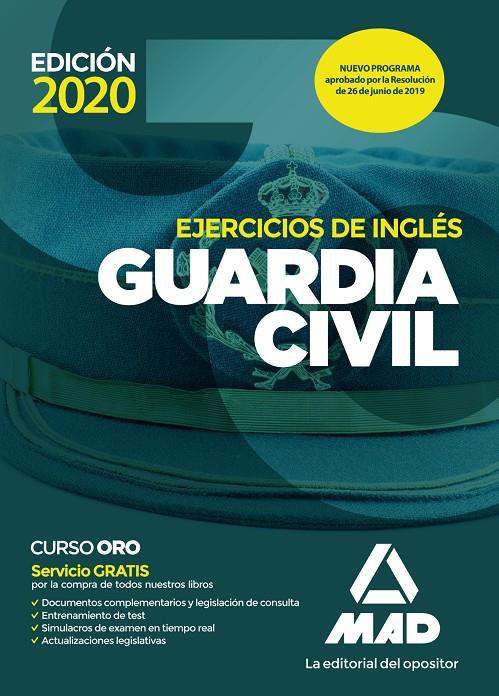 GUARDIA CIVIL EJERCICIOS DE INGLES 2020 | 9788414231968 | MARTOS CARMONA, ALBA | Galatea Llibres | Llibreria online de Reus, Tarragona | Comprar llibres en català i castellà online