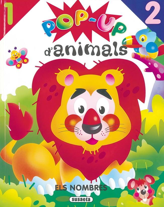 POP-UP D'ANIMALS ELS NOMBRES | 9788430564279 | SUSAETA, EQUIPO | Galatea Llibres | Llibreria online de Reus, Tarragona | Comprar llibres en català i castellà online