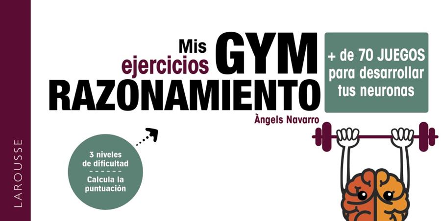 MIS EJERCICIOS GYM RAZONAMIENTO | 9788419436047 | NAVARRO SIMÓN, ÀNGELS | Galatea Llibres | Librería online de Reus, Tarragona | Comprar libros en catalán y castellano online
