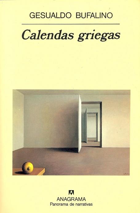 CALENDAS GRIEGAS | 9788433906397 | BUFALINO, GESUALDO | Galatea Llibres | Librería online de Reus, Tarragona | Comprar libros en catalán y castellano online