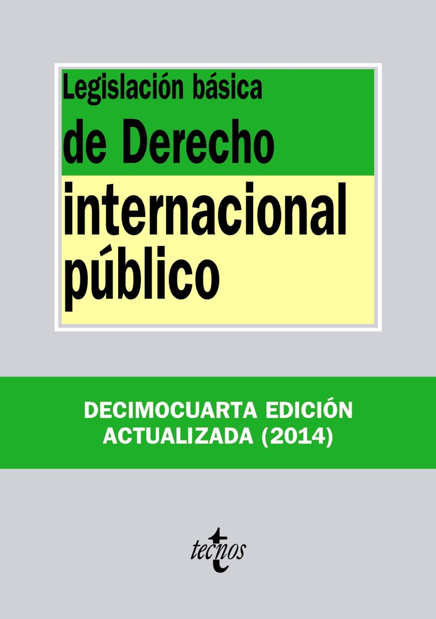LEGISLACIÓN BÁSICA DE DERECHO INTERNACIONAL PÚBLICO | 9788430963539 | Galatea Llibres | Llibreria online de Reus, Tarragona | Comprar llibres en català i castellà online