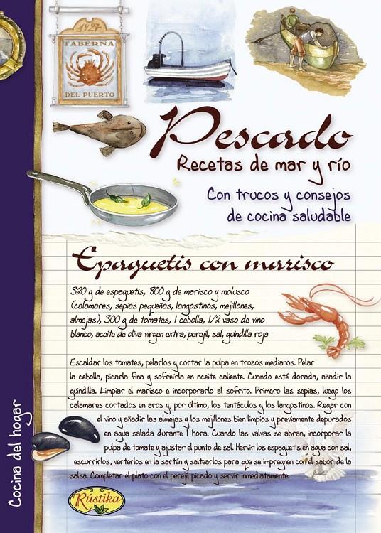 PESCADO. RECETAS DE MAR Y RÍO | 9788415401162 | SCUDELOTTI, CHIARA | Galatea Llibres | Librería online de Reus, Tarragona | Comprar libros en catalán y castellano online