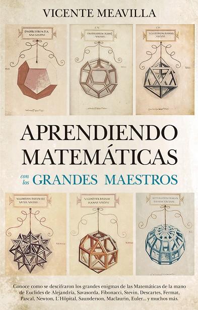 APRENDIENDO MATEMÁTICAS CON LOS GRANDES MAESTROS | 9788494608520 | MEAVILLA SEGUÍ, VICENTE | Galatea Llibres | Librería online de Reus, Tarragona | Comprar libros en catalán y castellano online