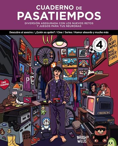 CUADERNO DE PASATIEMPOS 4 | 9788441552005 | WILLIS, BRUSH | Galatea Llibres | Librería online de Reus, Tarragona | Comprar libros en catalán y castellano online