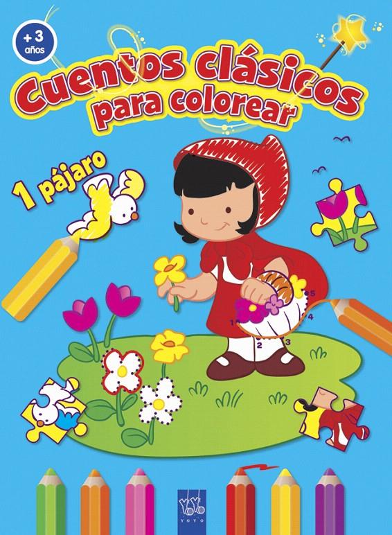 CUENTOS CLÁSICOS PARA COLOREAR +3 | 9788408037187 | YOYO | Galatea Llibres | Librería online de Reus, Tarragona | Comprar libros en catalán y castellano online
