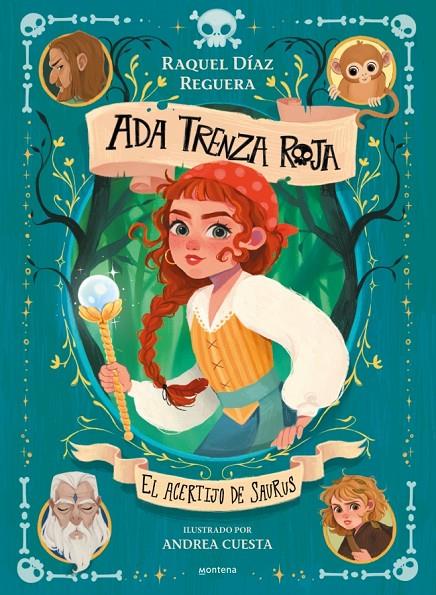 ADA TRENZA ROJA 2 - EL ACERTIJO DE SAURUS | 9788419975546 | DÍAZ REGUERA, RAQUEL | Galatea Llibres | Librería online de Reus, Tarragona | Comprar libros en catalán y castellano online