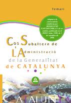 COS SUBALTERN ADMINISTRACIO GRAL. CAT. TEMARI | 9788467603101 | EDITORIAL MAD/MARTOS NAVARRO, FERNANDO/LLEDOS MONSO, ELENA/ROIG CAñADAS, ELIZABETH/MOLADA LOPEZ, DOL | Galatea Llibres | Librería online de Reus, Tarragona | Comprar libros en catalán y castellano online