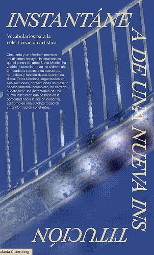 INSTANTÁNEA DE UNA NUEVA INSTITUCIÓN | 9788419075741 | Galatea Llibres | Librería online de Reus, Tarragona | Comprar libros en catalán y castellano online