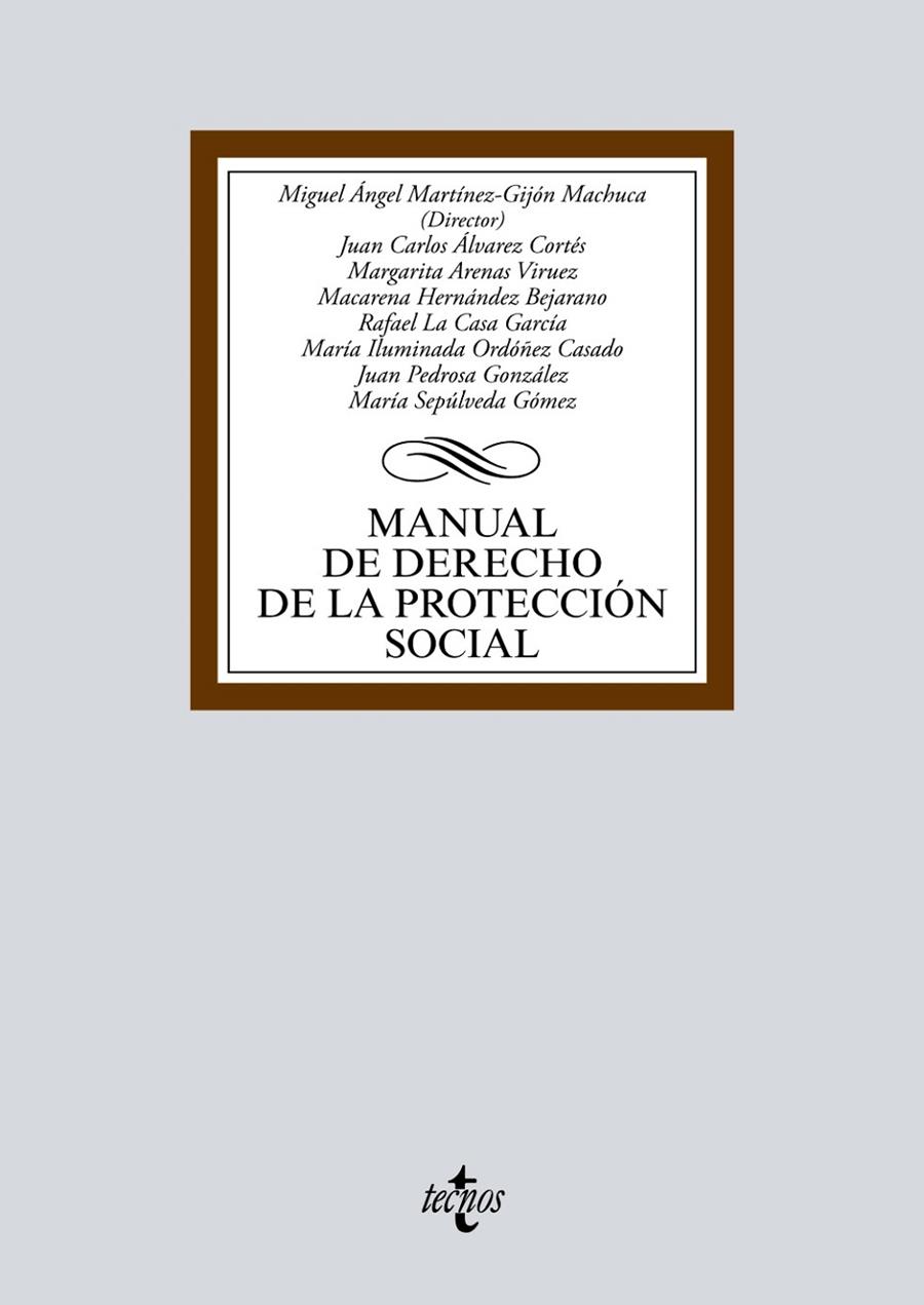 MANUAL DE DERECHO DE LA PROTECCIÓN SOCIAL | 9788430981748 | MARTÍNEZ-GIJÓN MACHUCA, MIGUEL ÁNGEL/ARENAS VIRUEZ, MARGARITA/ÁLVAREZ CORTÉS, JUAN CARLOS/ORDÓÑEZ CA | Galatea Llibres | Llibreria online de Reus, Tarragona | Comprar llibres en català i castellà online