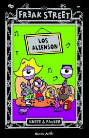 ALIENSON, LOS | 9788408091967 | KNIFE - PARKER | Galatea Llibres | Librería online de Reus, Tarragona | Comprar libros en catalán y castellano online