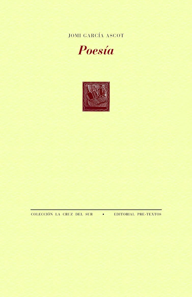 POESÍA | 9788410309791 | GARCÍA ASCOT, JOMI | Galatea Llibres | Llibreria online de Reus, Tarragona | Comprar llibres en català i castellà online
