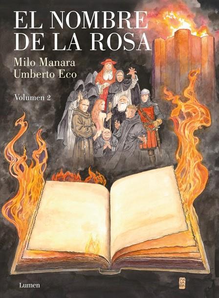 EL NOMBRE DE LA ROSA 2 | 9788426425713 | ECO, UMBERTO/MANARA, MILO | Galatea Llibres | Llibreria online de Reus, Tarragona | Comprar llibres en català i castellà online