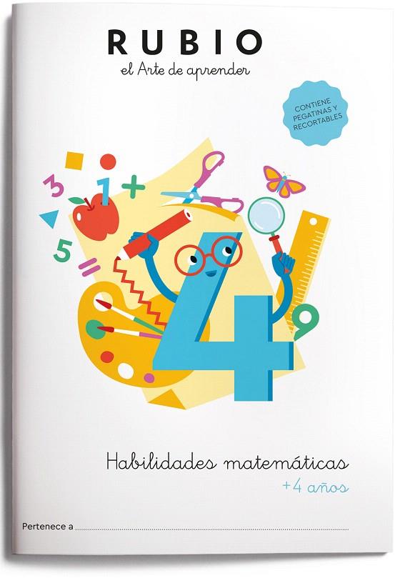 HABILIDADES MATEMÁTICAS 4 AÑOS | 9788417427740 | ENRIQUE RUBIO POLO SLU/GUILLÉN HERNÁNDEZ, ANA MARÍA/MONTERO HONORATO, MARTA | Galatea Llibres | Librería online de Reus, Tarragona | Comprar libros en catalán y castellano online