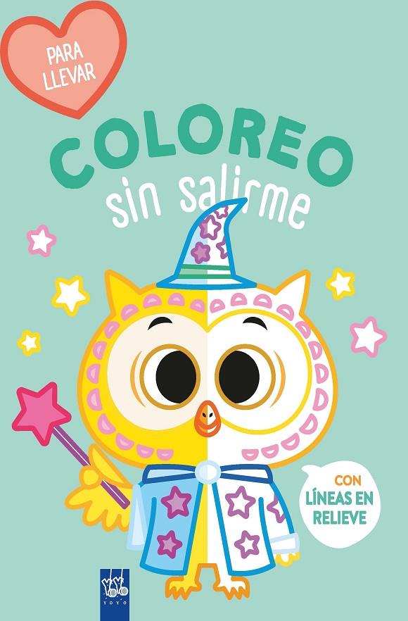 COLOREO SIN SALIRME-PARA LLEVAR. BÚHO | 9788408264095 | Galatea Llibres | Llibreria online de Reus, Tarragona | Comprar llibres en català i castellà online