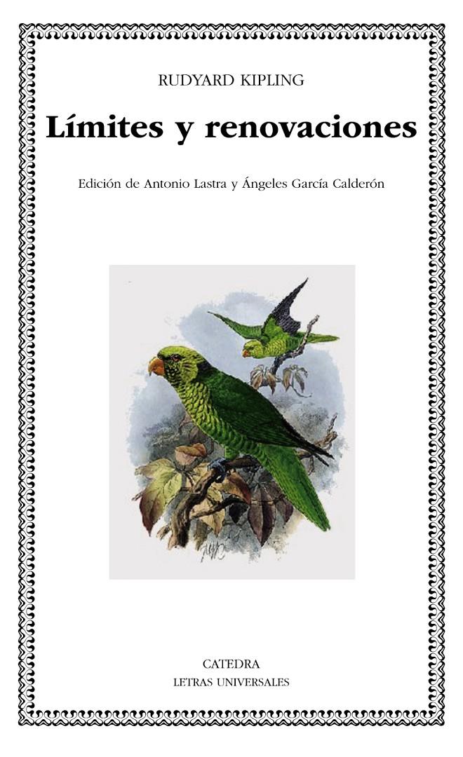 LÍMITES Y RENOVACIONES | 9788437633954 | KIPLING, RUDYARD | Galatea Llibres | Librería online de Reus, Tarragona | Comprar libros en catalán y castellano online