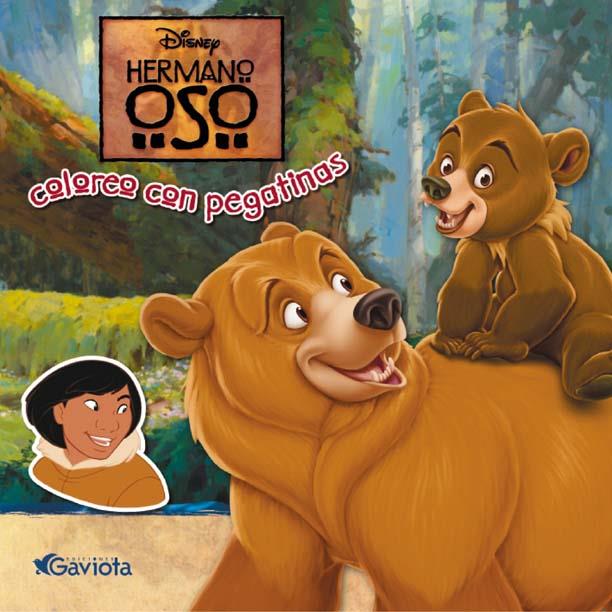 HERMANO OSO - COLOREO CON PEGATINAS | 9788439203339 | DISNEY | Galatea Llibres | Librería online de Reus, Tarragona | Comprar libros en catalán y castellano online
