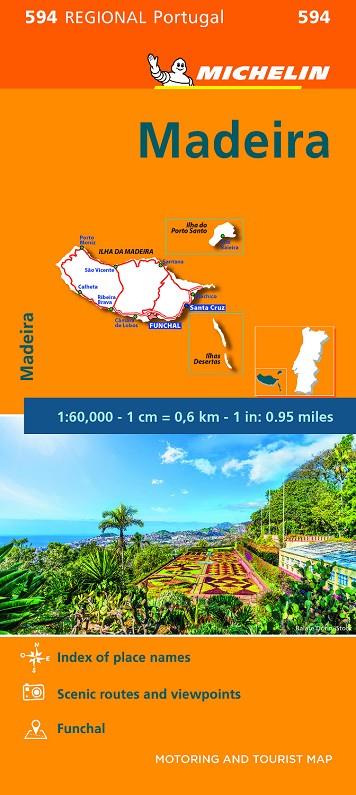 MAPA REGIONAL MADEIRA 1:60.000 2021 | 9782067242876 | Galatea Llibres | Librería online de Reus, Tarragona | Comprar libros en catalán y castellano online