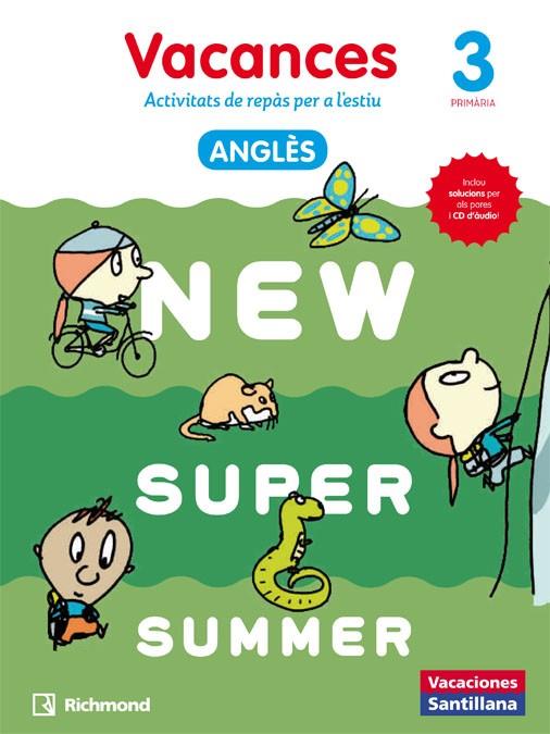 NEW SUPER SUMMER SB 3 + AUDIO 3 CATALAN | 9788466823050 | Galatea Llibres | Librería online de Reus, Tarragona | Comprar libros en catalán y castellano online