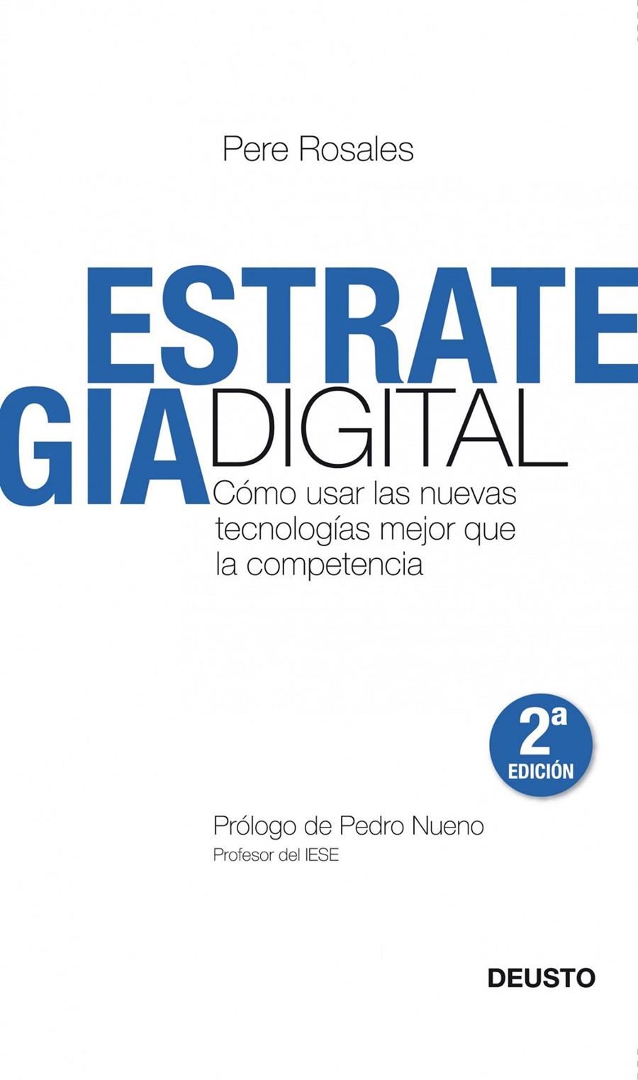 ESTRATEGIA DIGITAL | 9788423427673 | ROSALES, PERE | Galatea Llibres | Librería online de Reus, Tarragona | Comprar libros en catalán y castellano online
