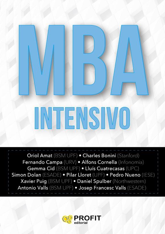 MBA INTENSIVO | 9788417209063 | VV.AA | Galatea Llibres | Llibreria online de Reus, Tarragona | Comprar llibres en català i castellà online
