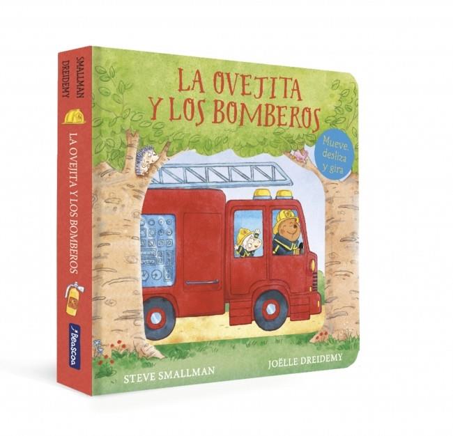 LA OVEJITA Y LOS BOMBEROS (LA OVEJITA QUE VINO A CENAR) LIBRO DE CARTÓN | 9788448871192 | SMALLMAN, STEVE | Galatea Llibres | Librería online de Reus, Tarragona | Comprar libros en catalán y castellano online