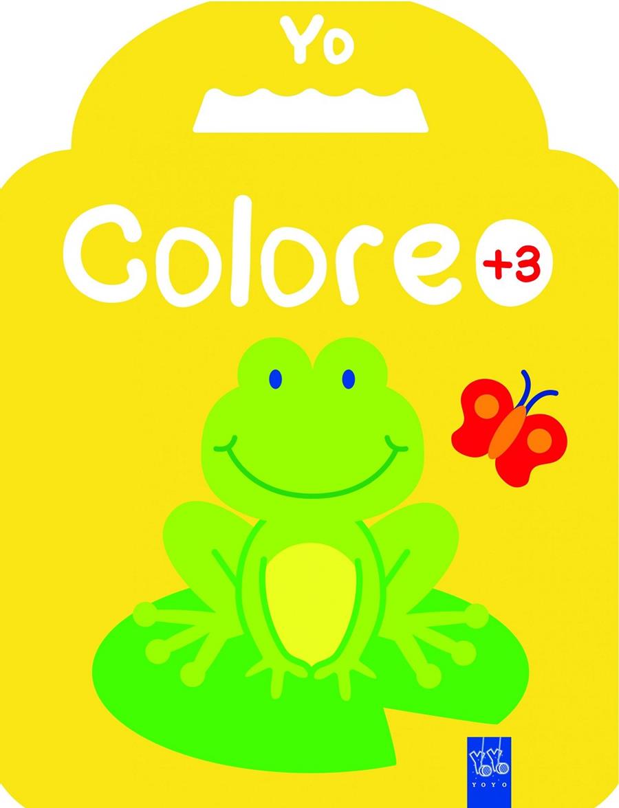 YO COLOREO +3. RANA | 9788408164609 | Galatea Llibres | Llibreria online de Reus, Tarragona | Comprar llibres en català i castellà online