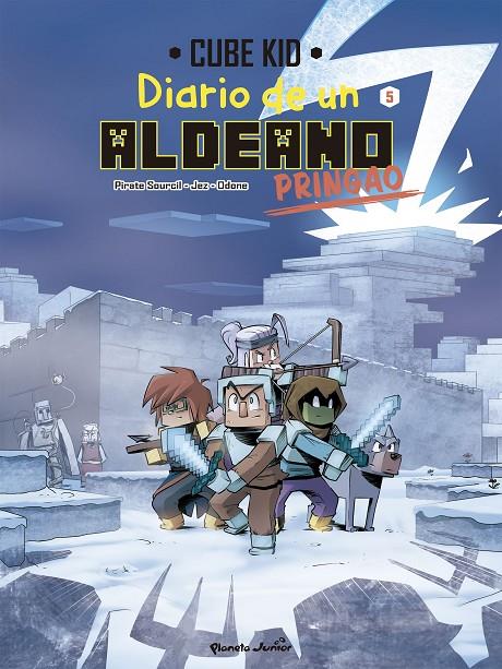 MINECRAFT. DIARIO DE UN ALDEANO PRINGAO. CÓMIC 5 | 9788408271826 | Galatea Llibres | Librería online de Reus, Tarragona | Comprar libros en catalán y castellano online