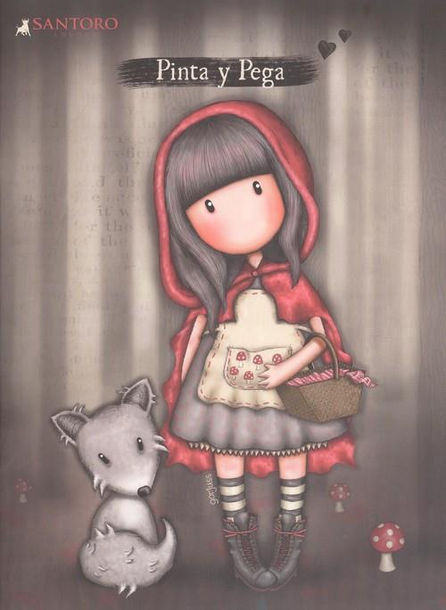 GORJUSS PINTA Y PEGA CAPERUCITA | 9788427870819 | AA.VV | Galatea Llibres | Librería online de Reus, Tarragona | Comprar libros en catalán y castellano online