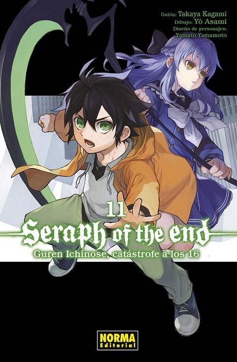 SERAPH OF THE END 11: GUREN ICHINOSE, CATASTROFE A LOS 16 | 9788467961553 | KAGAMI, TAKAYA/YAMAMOTO, YAMATO/ASAMI, YO | Galatea Llibres | Librería online de Reus, Tarragona | Comprar libros en catalán y castellano online