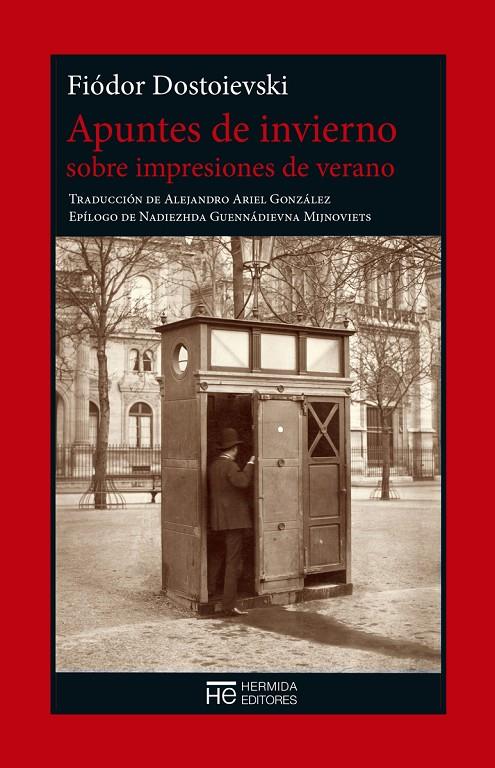 APUNTES DE INVIERNO SOBRE IMPRESIONES DE VERANO | 9788494664724 | DOSTOIEVSKI, FIÓDOR | Galatea Llibres | Llibreria online de Reus, Tarragona | Comprar llibres en català i castellà online