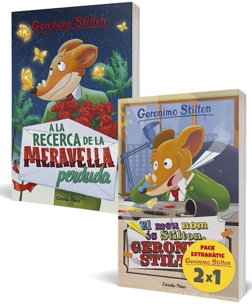 GERONIMO STILTON. PACK EXTRARÀTIC VOLS. 1 I 2 | 9788413895536 | STILTON, GERONIMO | Galatea Llibres | Librería online de Reus, Tarragona | Comprar libros en catalán y castellano online