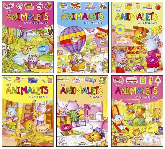ANIMALESTS, ELS AMB ADHESIUS | 9788430562954 | SUSAETA, EQUIPO | Galatea Llibres | Librería online de Reus, Tarragona | Comprar libros en catalán y castellano online
