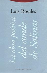 OBRA POETICA DEL CONDE DE SALINAS, LA | 9788481642360 | ROSALES, LUIS | Galatea Llibres | Llibreria online de Reus, Tarragona | Comprar llibres en català i castellà online