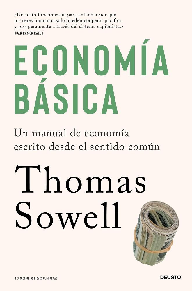 ECONOMÍA BÁSICA | 9788423440627 | SOWELL, THOMAS | Galatea Llibres | Librería online de Reus, Tarragona | Comprar libros en catalán y castellano online