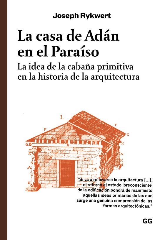 LA CASA DE ADÁN EN EL PARAÍSO | 9788425235993 | RYKWERT, JOSEPH | Galatea Llibres | Librería online de Reus, Tarragona | Comprar libros en catalán y castellano online