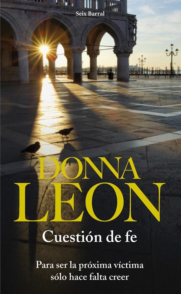 CUESTIÓN DE FE | 9788432228605 | LEON, DONNA | Galatea Llibres | Llibreria online de Reus, Tarragona | Comprar llibres en català i castellà online