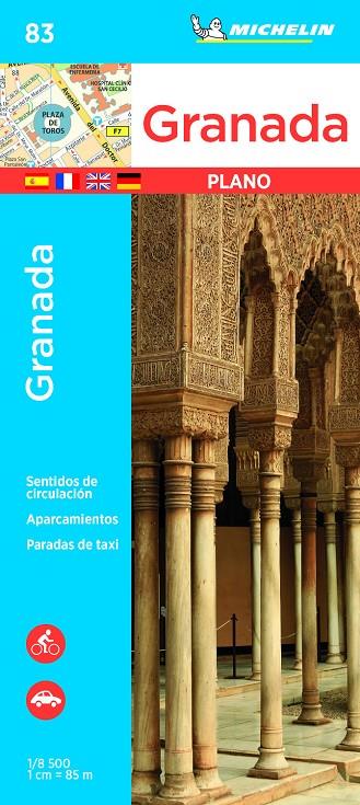 GRANADA MAPA 1:8.500 | 9782067237001 | Galatea Llibres | Llibreria online de Reus, Tarragona | Comprar llibres en català i castellà online