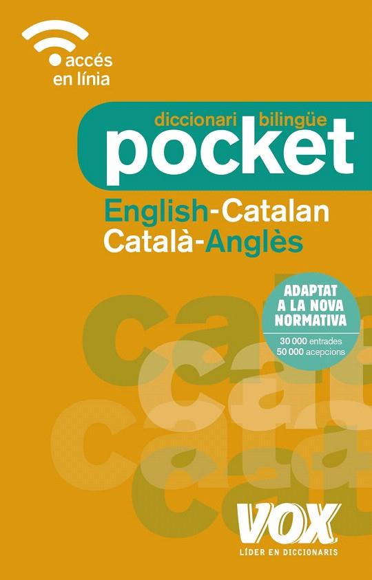 DICCIONARI POCKET ENGLISH-CATALAN / CATALÀ-ANGLÈS (2018) | 9788499742748 | VOX EDITORIAL | Galatea Llibres | Llibreria online de Reus, Tarragona | Comprar llibres en català i castellà online