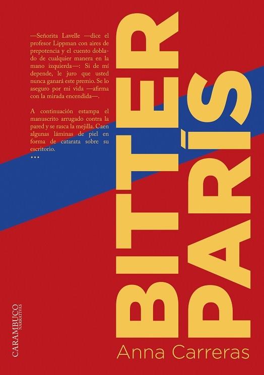 BITTER PARíS | 9788494820625 | CARRERAS, ANNA | Galatea Llibres | Llibreria online de Reus, Tarragona | Comprar llibres en català i castellà online