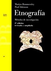 ETNOGRAFÍA METODOS DE INVESTIGACIÓN | 9788449309809 | HAMMERSLEY, MARTYN | Galatea Llibres | Llibreria online de Reus, Tarragona | Comprar llibres en català i castellà online