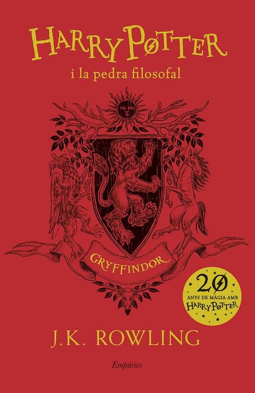 HARRY POTTER I LA PEDRA FILOSOFAL (GRYFFINDOR) | 9788417016678 | ROWLING, J.K. | Galatea Llibres | Llibreria online de Reus, Tarragona | Comprar llibres en català i castellà online