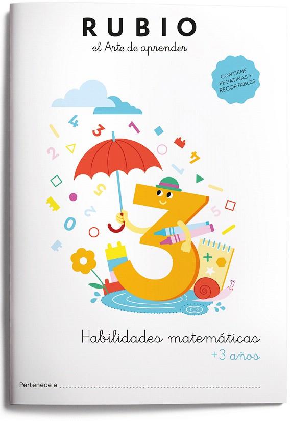 HABILIDADES MATEMÁTICAS 3 AÑOS | 9788417427733 | ENRIQUE RUBIO POLO SLU/GUILLÉN HERNÁNDEZ, ANA MARÍA/MONTERO HONORATO, MARTA | Galatea Llibres | Llibreria online de Reus, Tarragona | Comprar llibres en català i castellà online