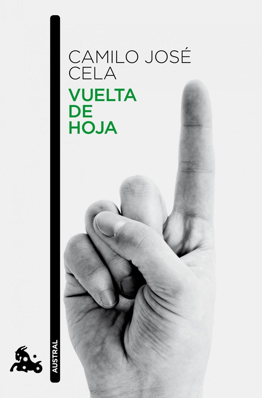 VUELTA DE HOJA | 9788423329359 | CELA, CAMILO JOSE | Galatea Llibres | Llibreria online de Reus, Tarragona | Comprar llibres en català i castellà online