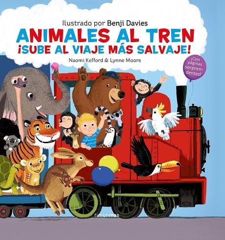 ANIMALES AL TREN | 9788408221586 | DAVIES, BENJI | Galatea Llibres | Librería online de Reus, Tarragona | Comprar libros en catalán y castellano online