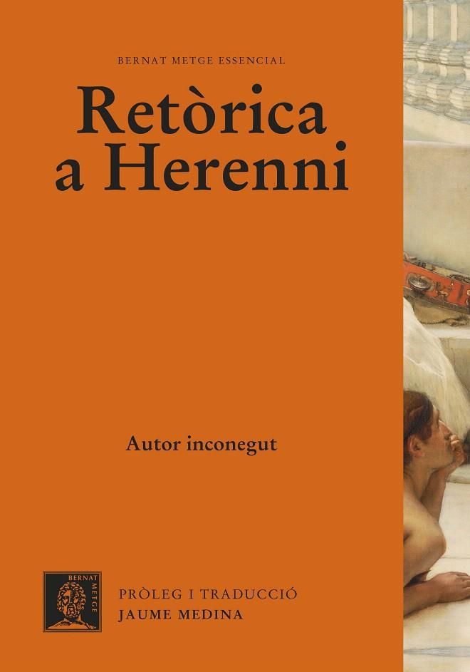 RETÒRICA A HERENNI | 9788498593730 | ANÒNIM | Galatea Llibres | Llibreria online de Reus, Tarragona | Comprar llibres en català i castellà online
