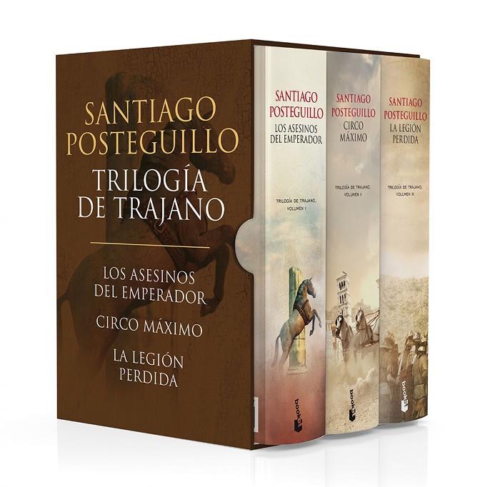 ESTUCHE TRILOGÍA DE TRAJANO | 9788408197423 | POSTEGUILLO, SANTIAGO | Galatea Llibres | Llibreria online de Reus, Tarragona | Comprar llibres en català i castellà online