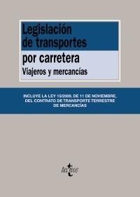 LEGISLACIÓN DE TRANSPORTES POR CARRETERA | 9788430950454 | AA.VV. | Galatea Llibres | Llibreria online de Reus, Tarragona | Comprar llibres en català i castellà online